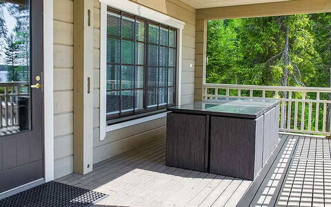 Villa Mari: Furniture, Chair, Outdoor Furniture, Table, Wood, Outdoor Table, Kitchen & Dining Room Table, Shade, Garden, Umbrella