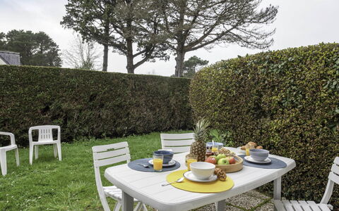 Le Dolmen: Table, Plant, Furniture, Property, Tableware, Chair, Sky, Nature, Tree, Botany