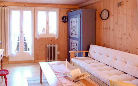 Chalet Esther: Room, Property, Furniture, Interior Design, Building, Living Room, House, Table, Home, Real Estate