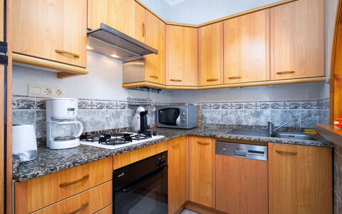 Mirador: Countertop, Cabinetry, Property, Kitchen, Room, Furniture, Interior Design, Kitchen Stove, Building, Home