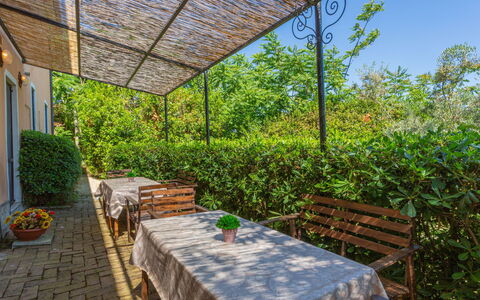 Fonte del Ceppo 2: Plant, Table, Furniture, Property, Flowerpot, Chair, Shade, Sky, Interior Design, Architecture