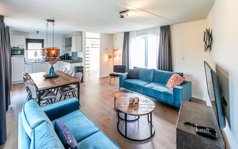 Citta Romana: Couch, Table, Furniture, Property, Picture Frame, Comfort, Blue, Azure, Pillow, Interior Design