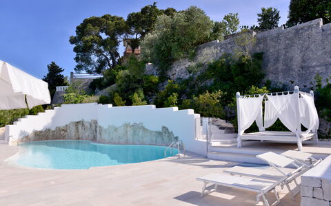 Residence Montesarago: Building, Sky, Tree, Shade, Urban Design, Leisure, Plant, Landscape, Real Estate, Composite Material