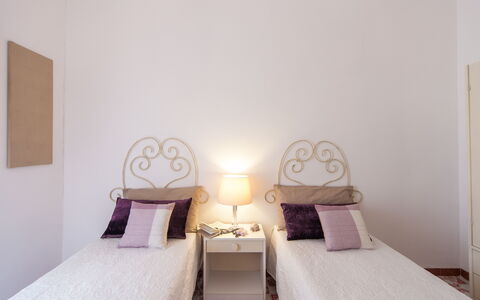 Villa Fontanelle: Furniture, Comfort, Wood, Interior Design, Pillow, Floor, Bed, Building, Wall