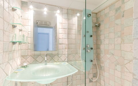 Le Méridien: Bathroom, Property, Tile, Room, Interior Design, Wall, Plumbing Fixture, Real Estate, Architecture, Tap
