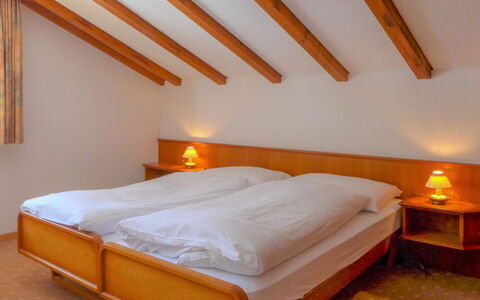 Zermatt 79: Bed, Bedroom, Furniture, Room, Bed Sheet, Bed Frame, Property, Mattress, Bedding, Mattress Pad