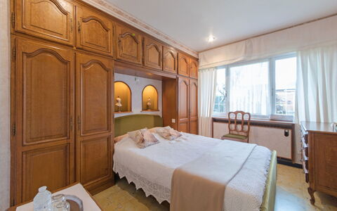 Villa Martinella: Bedroom, Bed, Room, Furniture, Property, Bed Frame, Interior Design, Building, Suite, Bed Sheet
