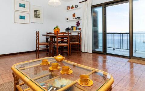Can Panxo: Table, Furniture, Property, Food, Tableware, Window, Picture Frame, Wood, Orange, Interior Design