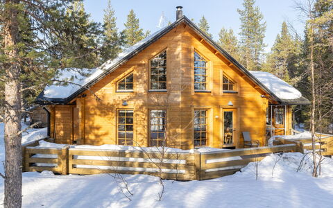 Lappi Dream House: Wood, Snow, Winter, Cottage, Freezing, Home, Log Cabin, Larch, Siding