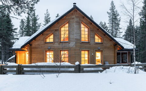 Lappi Dream House: Wood, Snow, Winter, Cottage, Freezing, Home, Log Cabin, Larch, Siding
