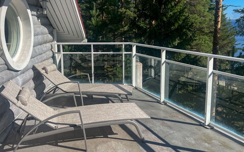 Huvila Lomaonni: Furniture, Chair, Outdoor Furniture, Table, Wood, Outdoor Table, Kitchen & Dining Room Table, Shade, Garden, Umbrella