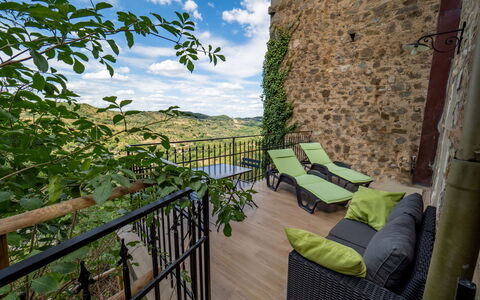 La Suite del Benessere: Cloud, Sky, Plant, Wood, Outdoor Furniture, Fence, Shade, Cottage, Grass, Leisure