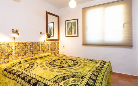 Granado: Bedroom, Bed Sheet, Bed, Property, Room, Furniture, Yellow, Bed Frame, Floor, Interior Design