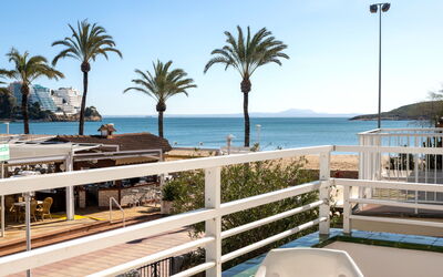 Magaluf 100: Sky, Property, Vacation, Tree, Palm Tree, Real Estate, Resort, Ocean, Sea, Beach