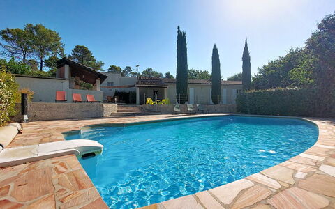 Bois D'Astros: Blue, Swimming Pool, Composite Material, Flagstone, Water Feature, Resort, Shade, Tile, Eco Hotel, Concrete