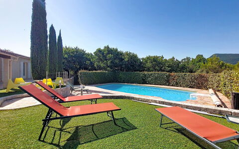 Bois D'Astros: Swimming Pool, Outdoor Furniture, Furniture, Garden, Lawn, Shade, Backyard, Leisure, Artificial Turf, Landscaping