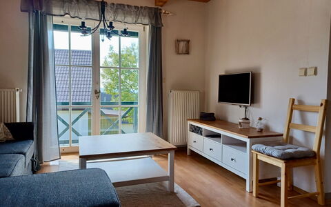 Holiday Hill 47: Furniture, Property, Couch, Comfort, Table, Wood, Television, Building, Floor, Shade