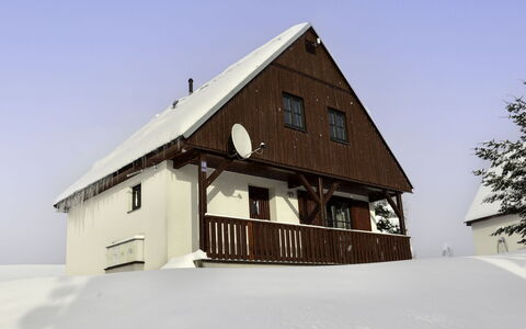 Holiday Hill 65: Sky, Building, Property, Window, Snow, Tree, Slope, Wood, House, Cottage