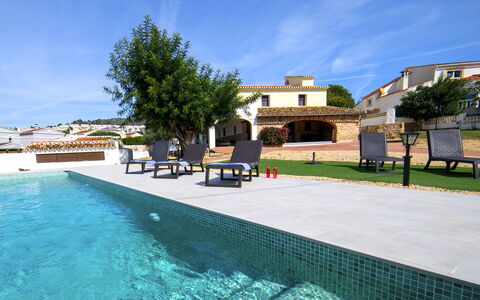 Melchora: Blue, Swimming Pool, Resort, Estate, Hacienda, Villa, Eco Hotel, Hotel, Thermae, Courtyard