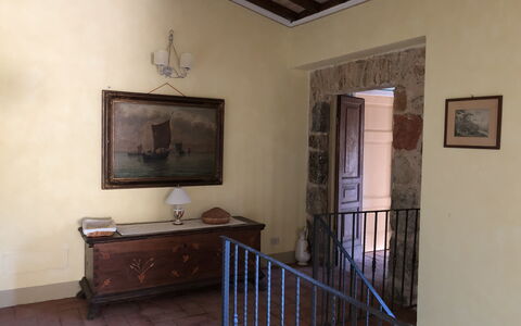 Beautiful Stone Country Villa: Property, Ceiling, Room, Building, Floor, House, Handrail, Wall, Interior Design, Architecture