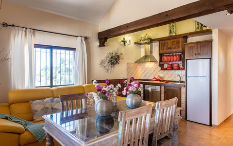 Ariadna: Room, Property, Furniture, Interior Design, Building, Ceiling, Dining Room, House, Living Room, Table