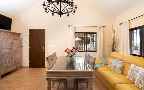 Ariadna: Room, Property, Interior Design, Furniture, Living Room, Building, Wall, Ceiling, Floor, Yellow