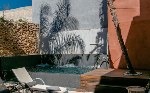 Sa Muralla: Property, Furniture, Water, Plant, Azure, Outdoor Furniture, Interior Design, Architecture, Building, Shade