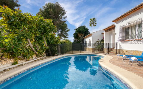 Villa Bramble: Water, Cloud, Sky, Plant, Daytime, Property, Building, Swimming Pool, Nature, Azure