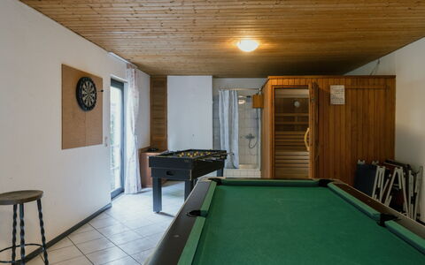 Immerath 102: Billiard Table, Furniture, Property, Billiard Room, Pool, Building, Table, Wood, Recreation Room