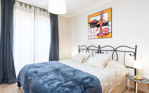 Sunny Tejita: Bedroom, Bed, Furniture, Room, Property, Bed Sheet, Bed Frame, Interior Design, Bedding, Wall