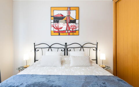 Sunny Tejita: Bedroom, Room, Furniture, Bed, Property, Interior Design, Wall, Bed Frame, Yellow, Bed Sheet