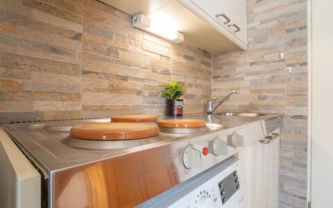 Lou Cantalou: Brown, Countertop, Property, Tap, Cabinetry, Building, Furniture, Plumbing Fixture, Kitchen, Wood