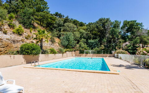 Le Paradou: Plant, Water, Sky, Property, Swimming Pool, Tree, Azure, Chair, Shade, Building