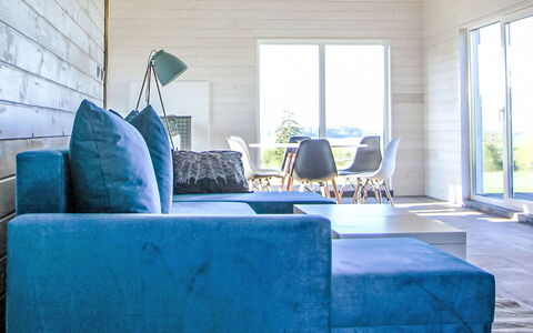 Dom Przy Cisowym Jarze: Furniture, Flooring, Interior Design, Couch, Floor, Wood, Living Room, Wood Flooring, Room
