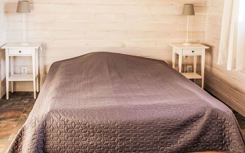 Dom Przy Cisowym Jarze: Wood, Flooring, Floor, Bedroom, Linens, Bed Sheet, Wood Flooring, Furniture, Brown, Bed