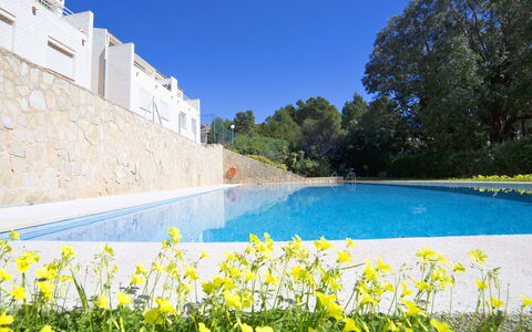 Bernia Golf: Natural Landscape, Nature, Blue, Daytime, Property, Yellow, Sky, Azure, Water Resources, Wildflower