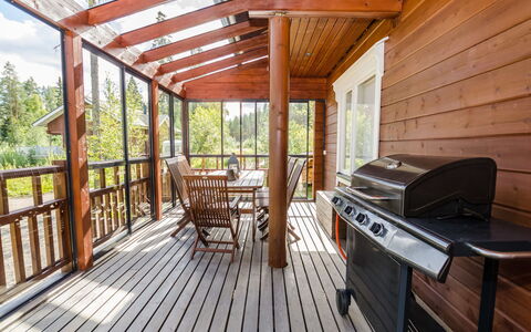 Villa Valo: Furniture, Chair, Outdoor Furniture, Table, Wood, Outdoor Table, Kitchen & Dining Room Table, Shade, Garden, Umbrella