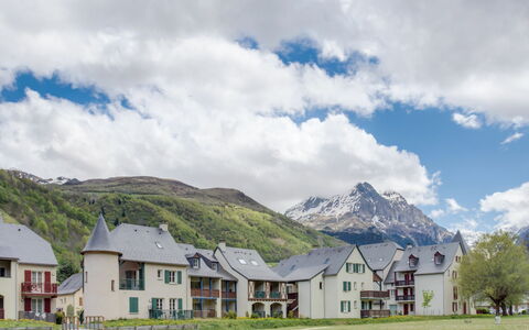Loudenvielle 651: Cloud, Sky, Plant, Building, Mountain, House, Tree, Land Lot, Natural Landscape, Grass