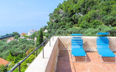 Finale Ligure 673: Property, Real Estate, Resort, Vacation, Leisure, Hill Station, Tree, Tourism, Architecture, Swimming Pool