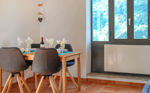 Rustico Ca' Di Garoi: Room, Furniture, Property, Floor, Interior Design, Dining Room, Table, House, Chair, Building