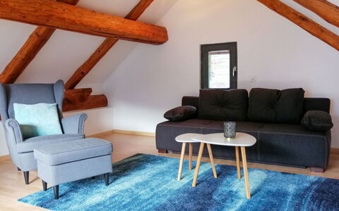 Rustico Ca' Di Garoi: Room, Furniture, Property, Living Room, Attic, House, Building, Interior Design, Table, Floor