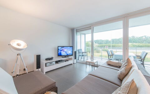 Costae with Balcony: Property, Room, Furniture, Interior Design, Living Room, Building, Real Estate, House, Bedroom, Floor