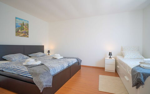Erminia: Bedroom, Bed, Furniture, Room, Property, Bed Sheet, Floor, Bedding, Bed Frame, Interior Design