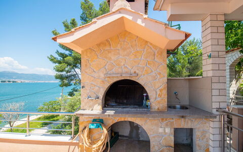 Trogir 182: Sky, Water, Building, Azure, Tree, Architecture, Wood, Roof, Leisure, Cottage