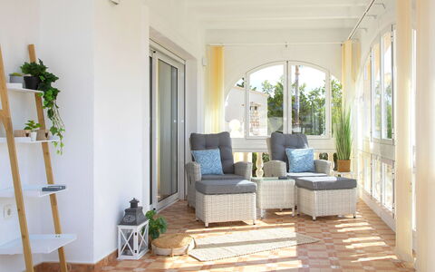 La Escapada: Plant, Building, Houseplant, Couch, Window, Chair, Wood, Interior Design, Floor, Flooring