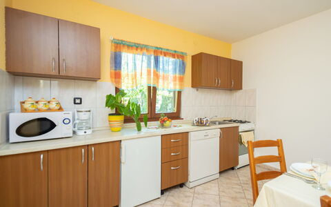 Kristina: Room, Property, Furniture, Yellow, Kitchen, Cabinetry, Interior Design, Building, House, Real Estate