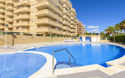 Cala Blanca: Water, Sky, Building, Property, Swimming Pool, Blue, Azure, Window, Outdoor Furniture, Tree