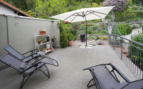 Colombaio: Plant, Furniture, Outdoor Furniture, Shade, Building, Tree, Leisure, Real Estate, Outdoor Table, Tints And Shades