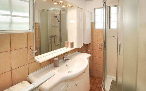 Colombaio: Mirror, Tap, Sink, Plumbing Fixture, Bathroom, Bathroom Sink, Toilet, Interior Design, Floor