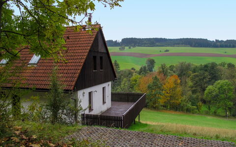 Green Valley Park Stárkov 6: House, Property, Cottage, Natural Landscape, Farmhouse, Rural Area, Tree, Farm, Home, Grass